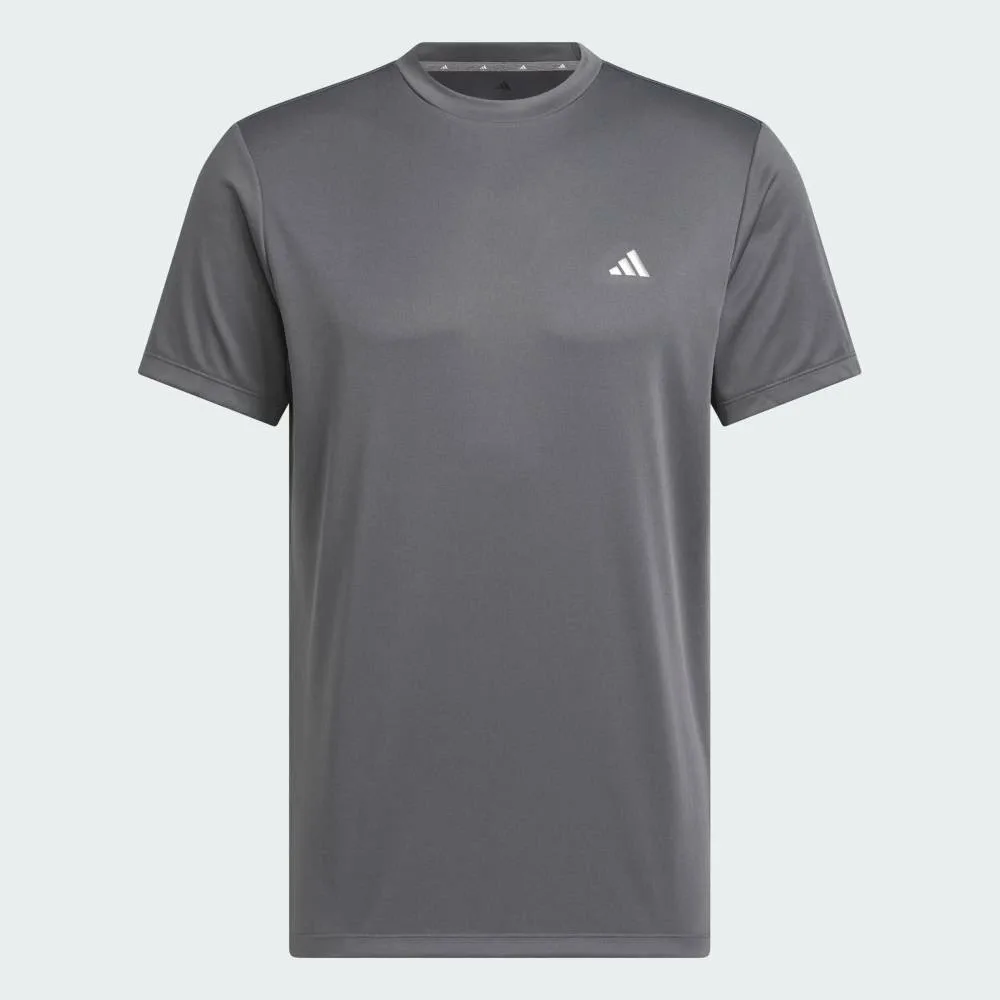Футболка с круглым вырезом и коротким рукавом Adidas, gray — фото 4