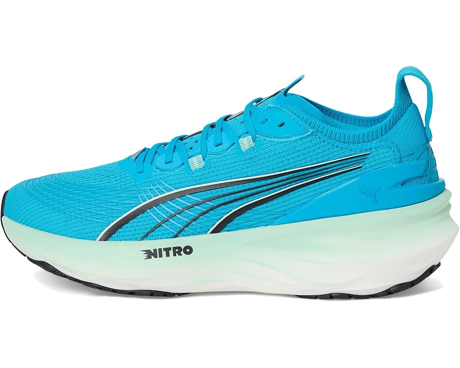 Кроссовки PUMA Foreverrun Nitro, цвет Speed Blue/Mint Melt — фото 4