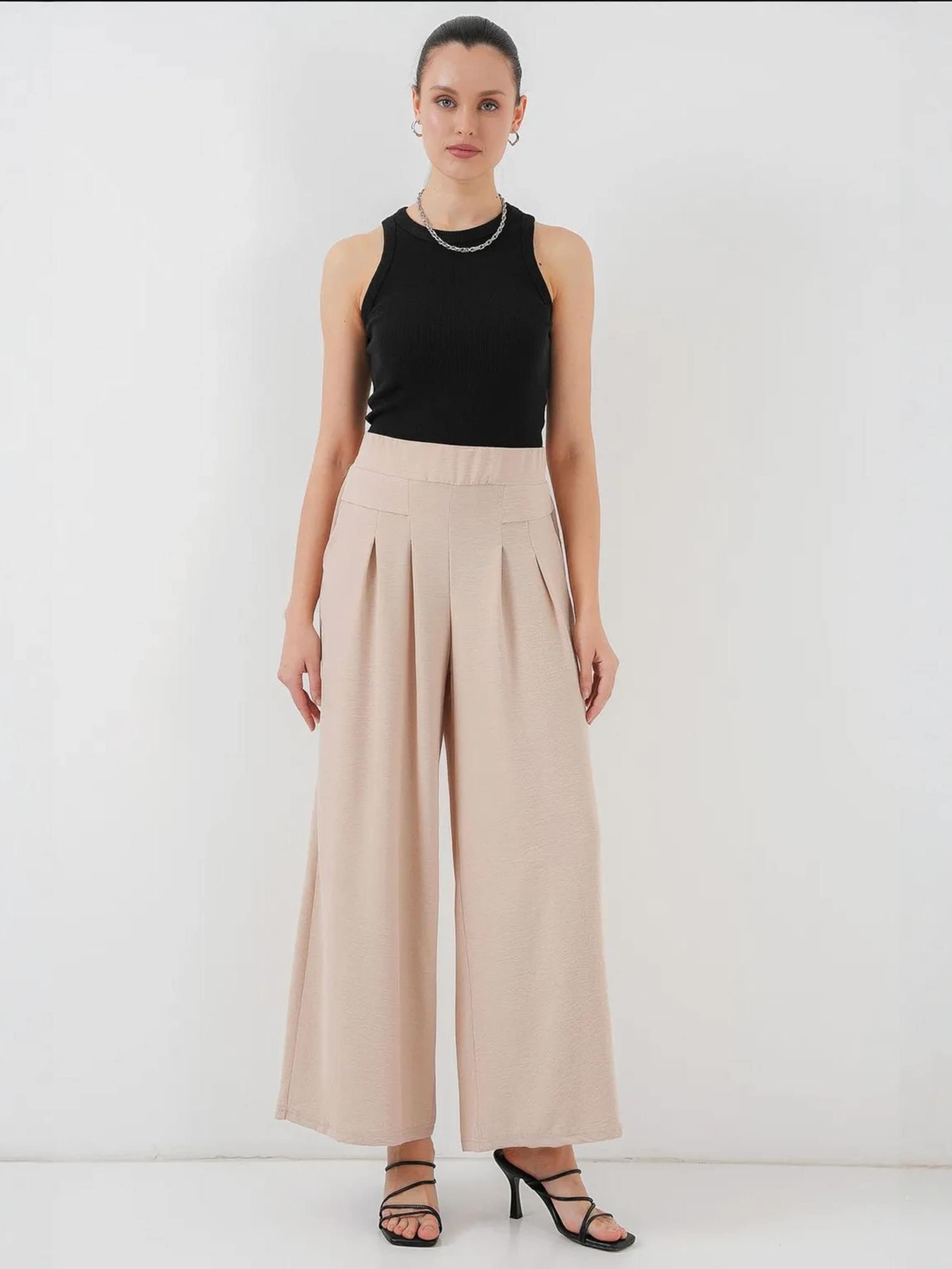 

Bigdart Широкие брюки в бежевом цвете