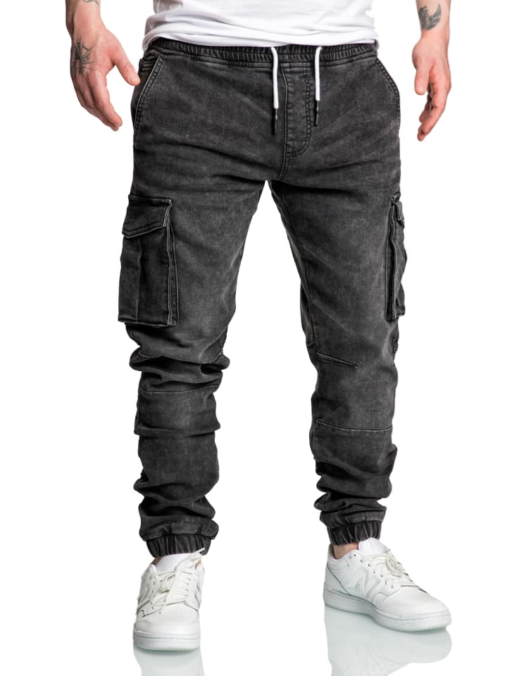 

Брюки-Карго Amaci&Sons, черный