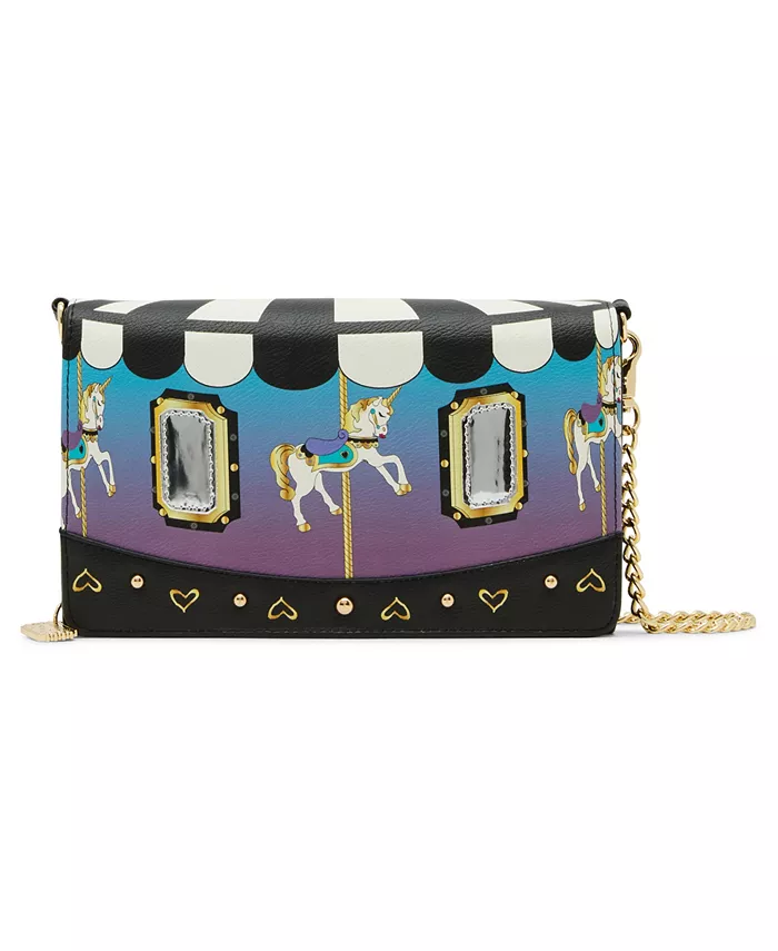 

Сумка кросс-боди Spin Me Unicorn Chain Betsey Johnson, мультиколор
