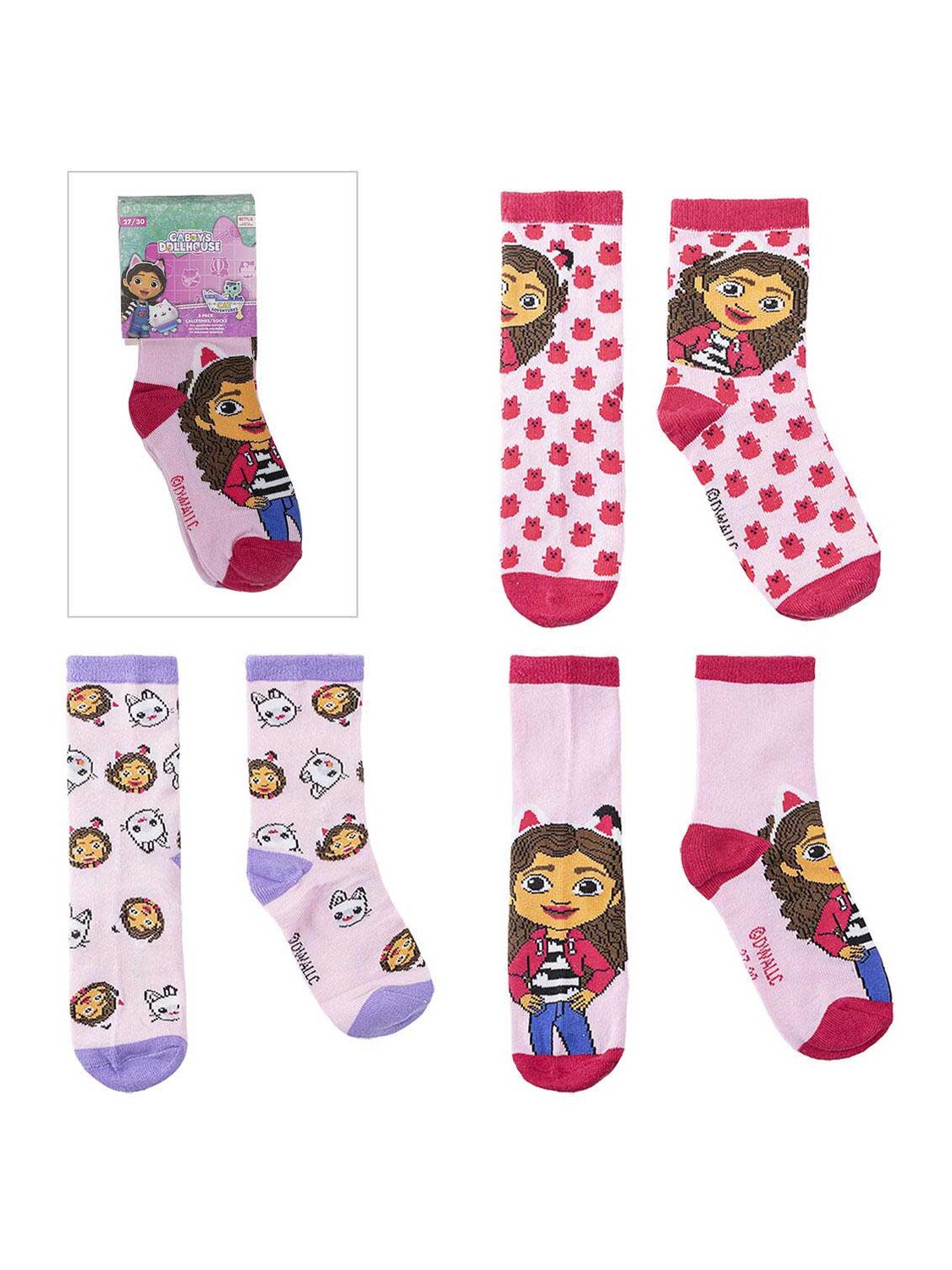 

Носки Cerda GABBYS DOLLHOUSE, разноцветный