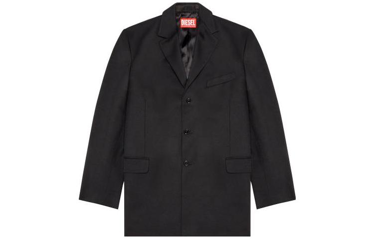 

DIESEL Приталенный однобортный жакет, Black