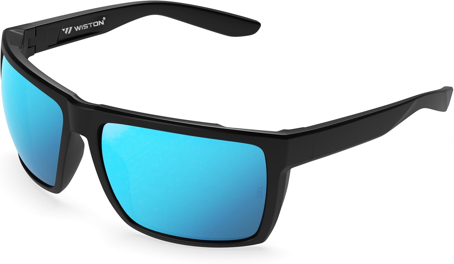 

Солнцезащитные очки WISTON XL Z87 для мужчин и женщин с большой широкой головой, сверхлегкие солнцезащитные очки TR90 с защитой от УФ-излучения UV400, модель Z8234, Blue - Non-polarized