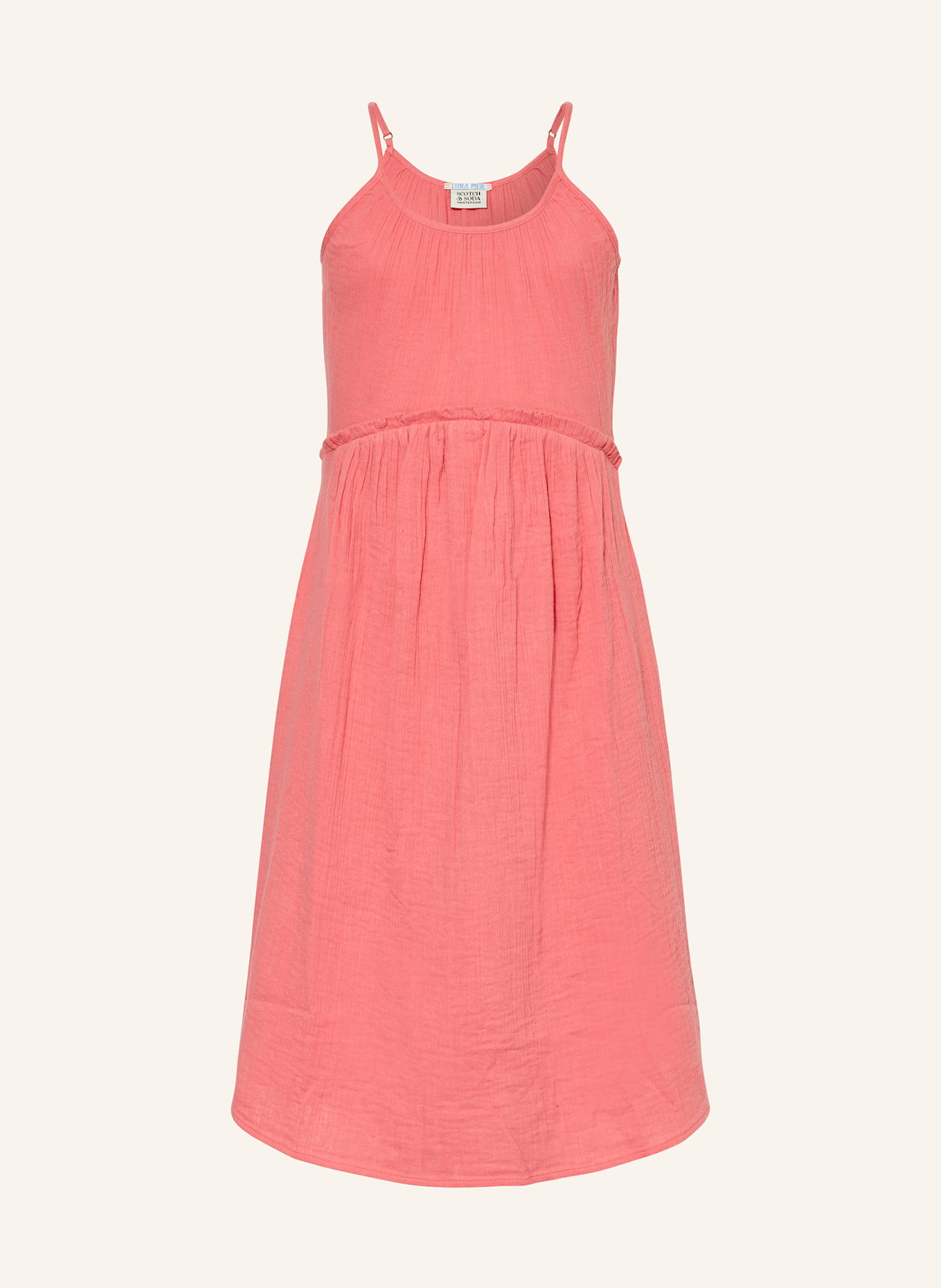 

Платье из муслина Scotch & Soda, красный