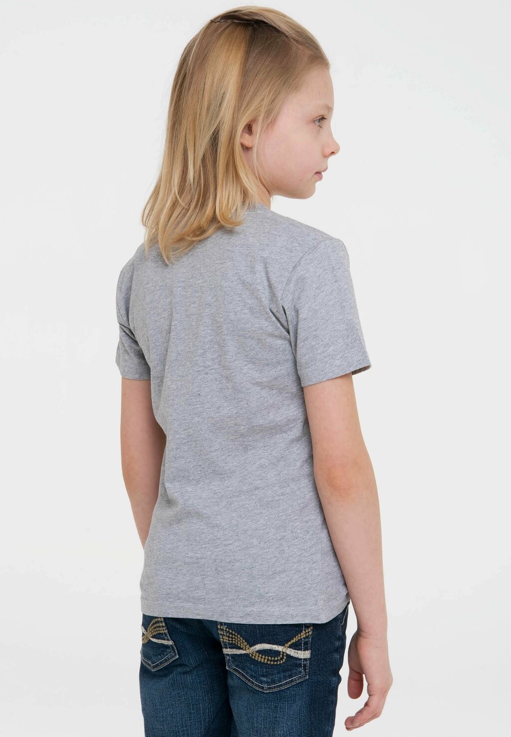 

Футболка с принтом SENDUNG MIT DER MAUS ELEFANT LOGOSHIRT, цвет Mottled Grey