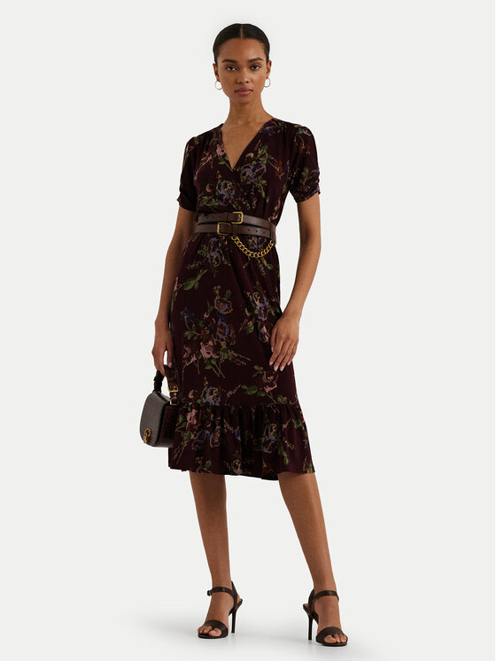 

Платье на каждый день обычный крой 250951435001 Lauren Ralph Lauren, красный