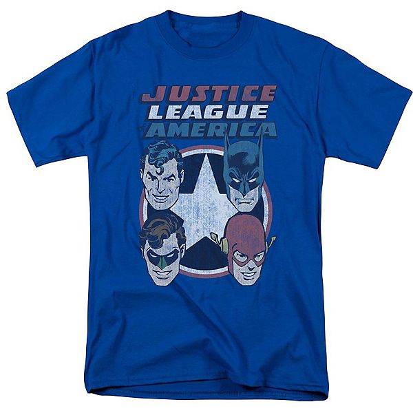 

Футболка с коротким рукавом Dc comics 4 stars Licensed Character