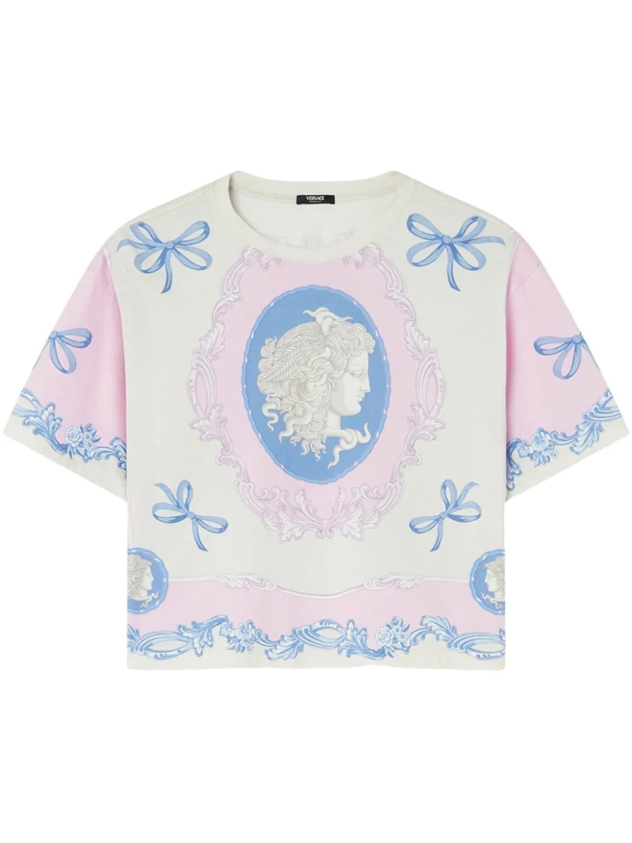 

Versace футболка Cameo, белый