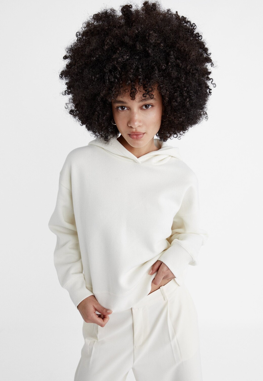 

Толстовка с капюшоном Stradivarius, серый