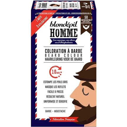 

Blonde Homme Beard And Mustache Natural Dark Blonde 60G, Blondepil Homme