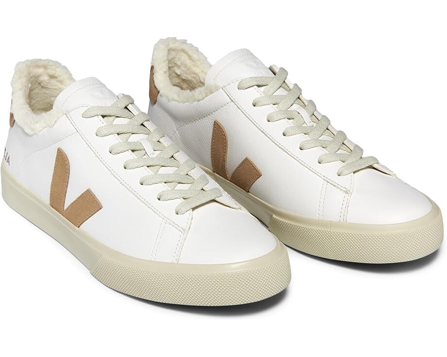 

Кроссовки VEJA Campo Winter, цвет Extra White/Desert