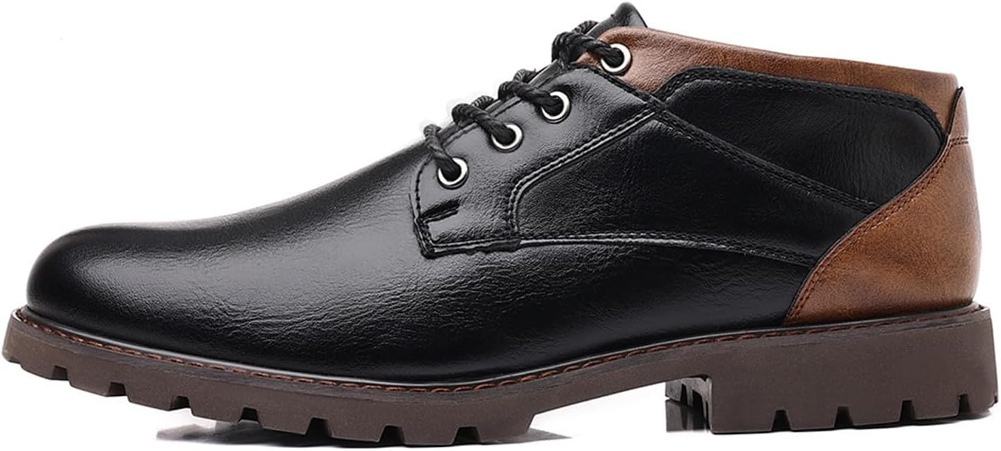 

Мужские повседневные оксфорды, ботинки для строительных работ, защитные ботинки, мотоциклетные и походные ботинки Generic, черный