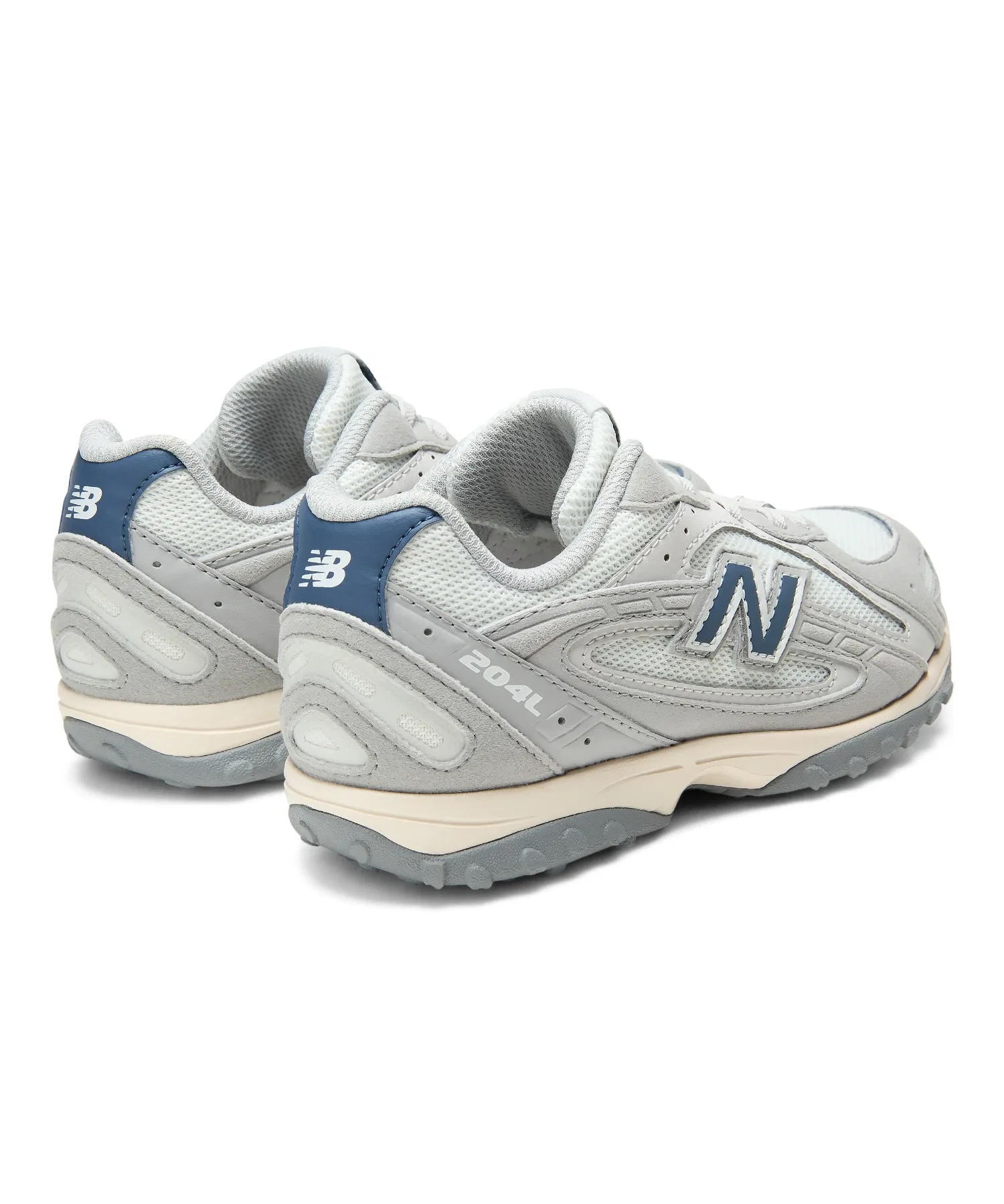Детские кроссовки New Balance 204L серые — фото 4