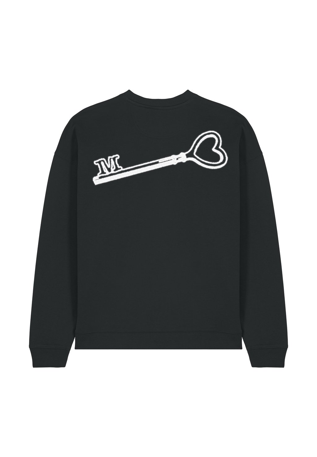 

Толстовка KEY BACK EMBROIDERY UNISEX Mira Paris, черный