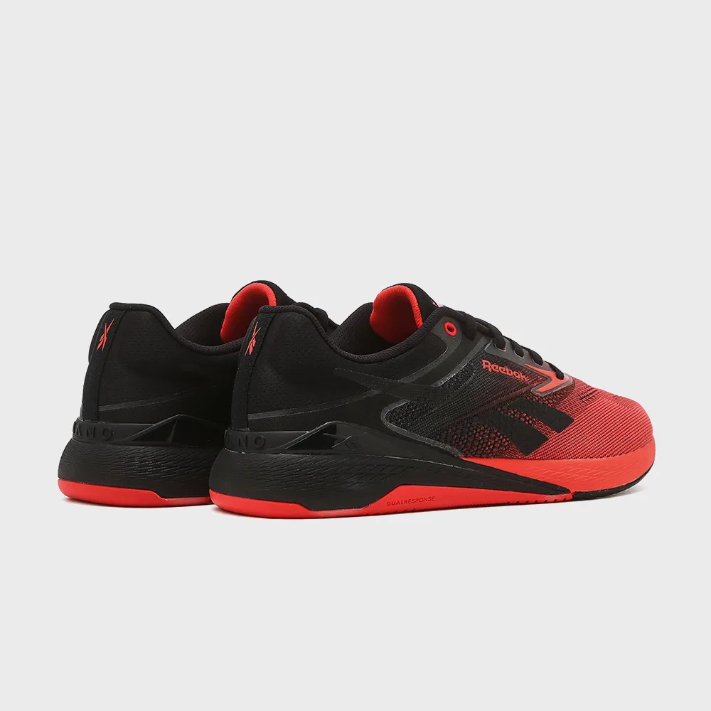 Мужские функциональные кроссовки Nano X5 чёрно-красные от Reebok — фото 3