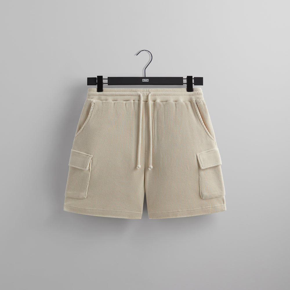 

Шорты Kith Micro Waffle Fairfax Cargo Shorts, цвет Sandrift