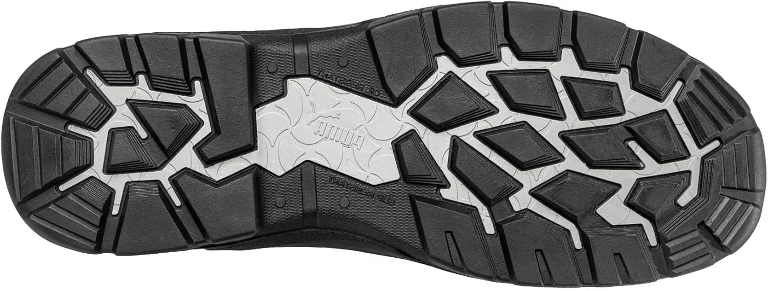 PUMA Safety Cascades MID S3S Disc - Мужские защитные ботинки с непрокалываемой подошвой и стекловолоконным носком, черный — фото 2