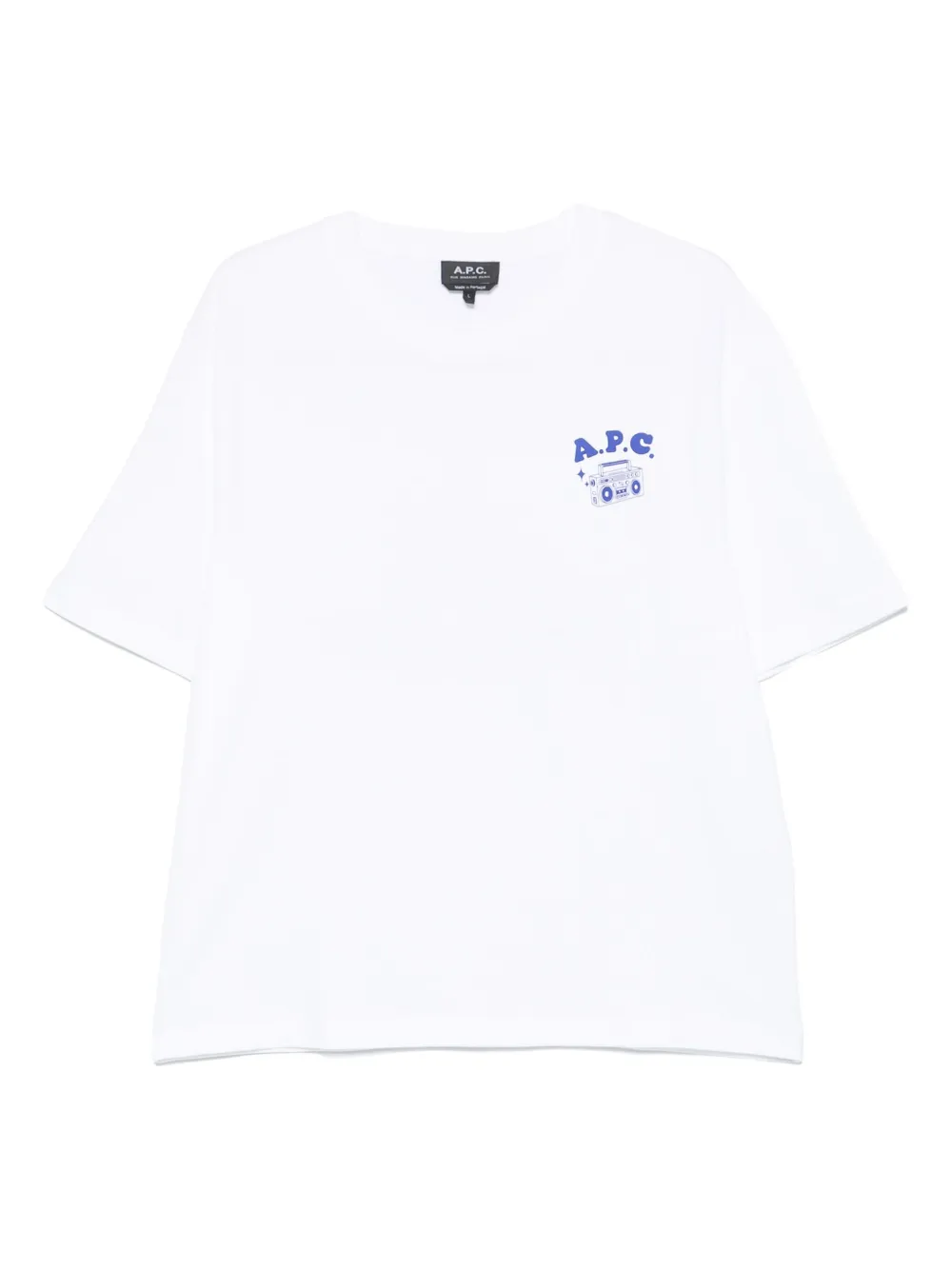 

Футболка с логотипом A.P.C., белый