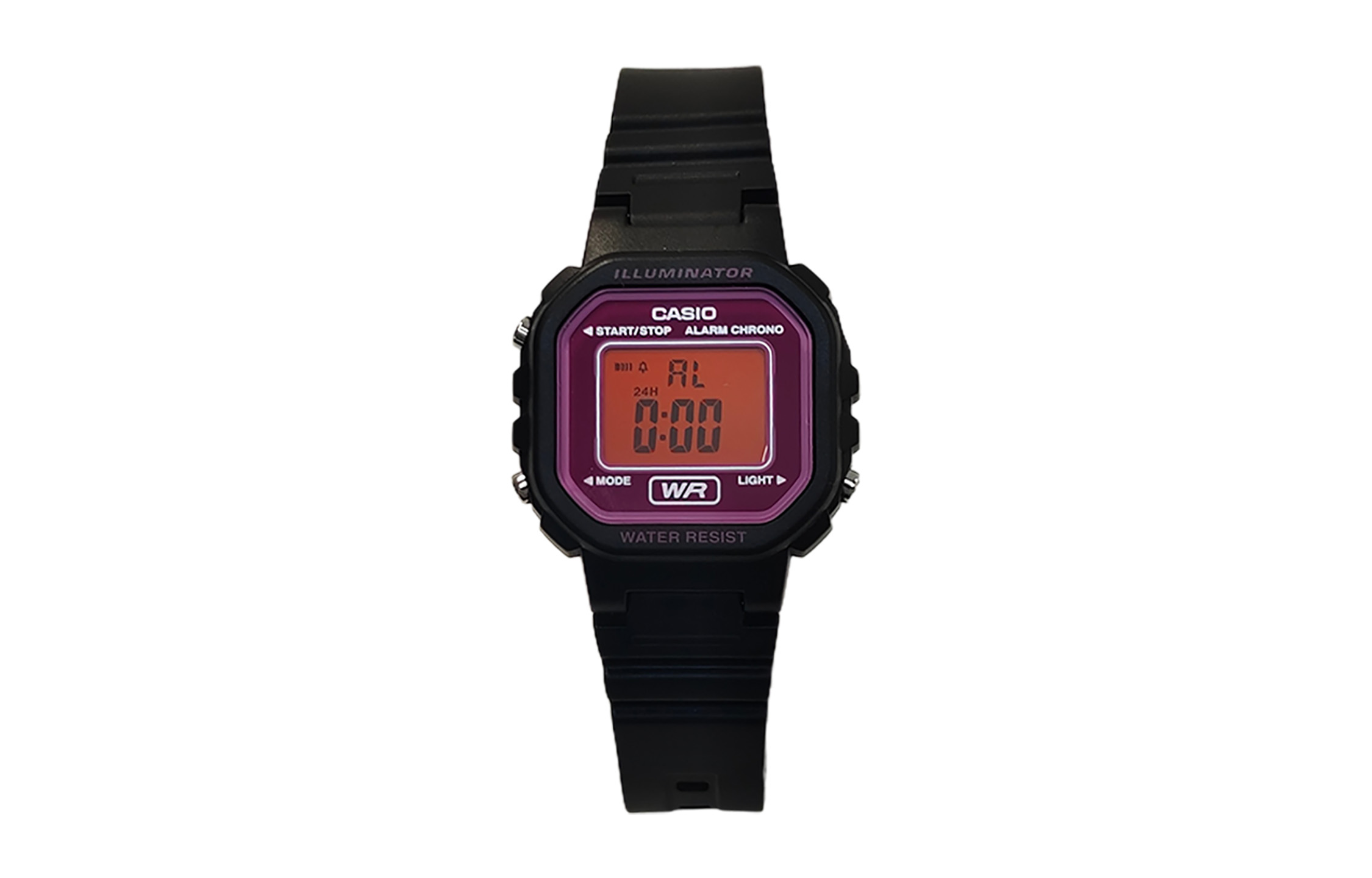 

CASIO Часы Retrofit Series Quartz Movement Resin Strap Watch Men's Watch Purple Watch Dial