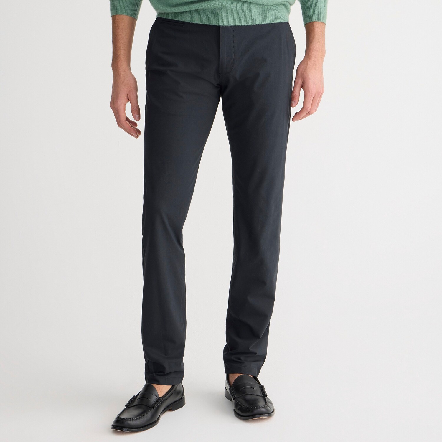 

484 облегающие технические брюки J.Crew, черный