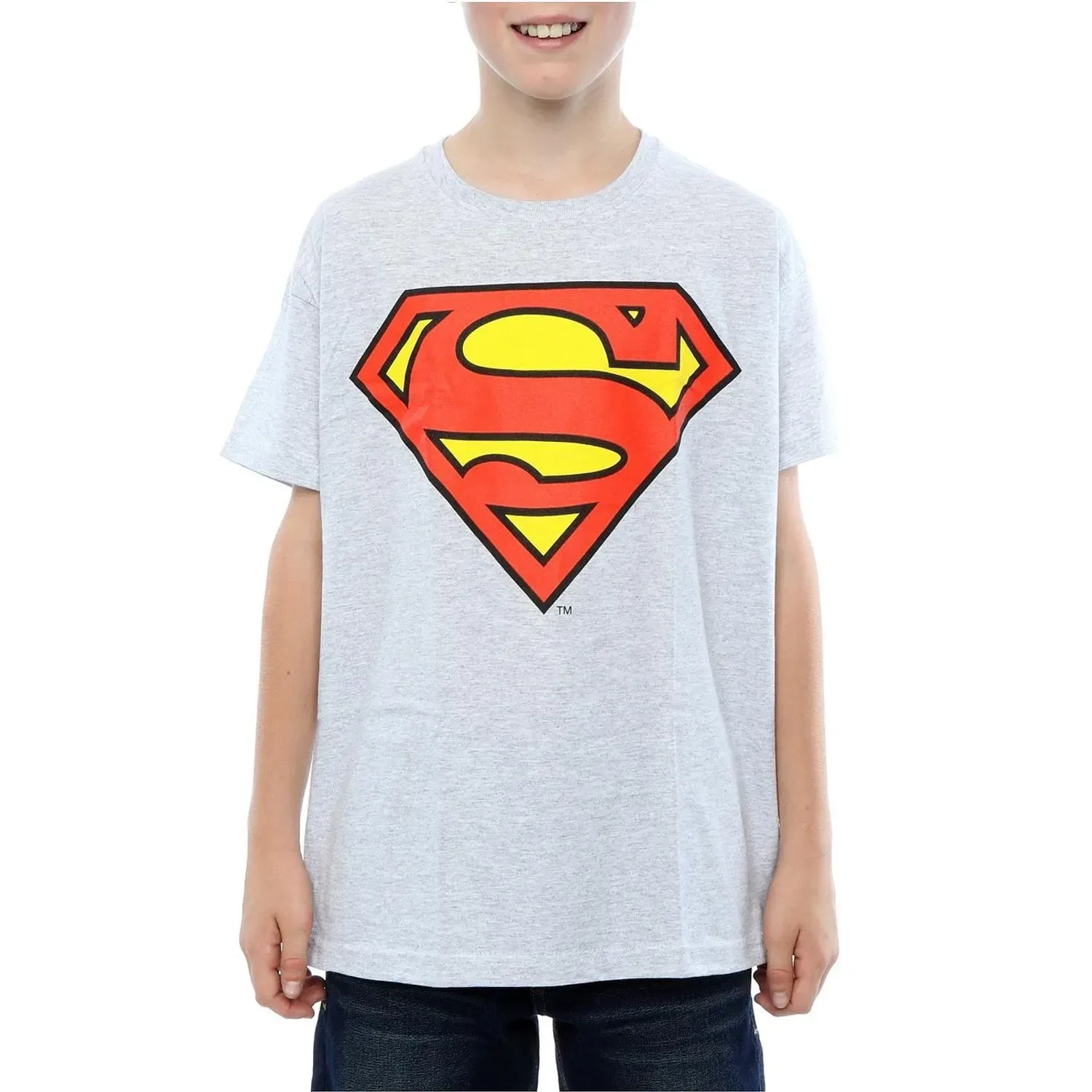Футболка детская Superman Dc Comics, серый — фото 3