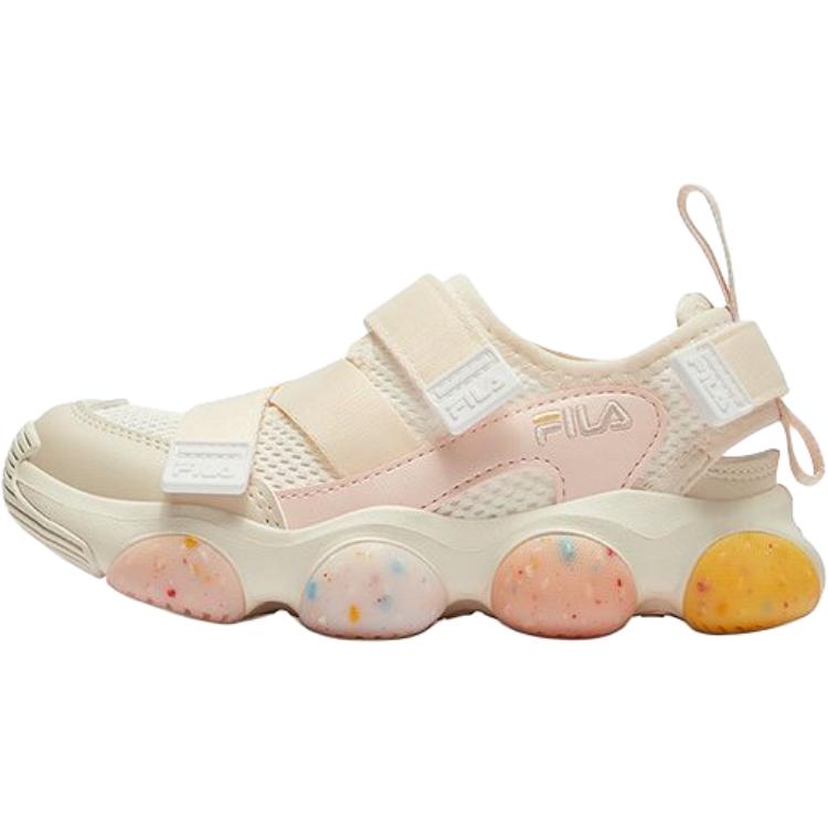 

FILA KIDS SEASON FSW нескользящие низкие детские сандалии beige purple для детей от 3 до 7 лет