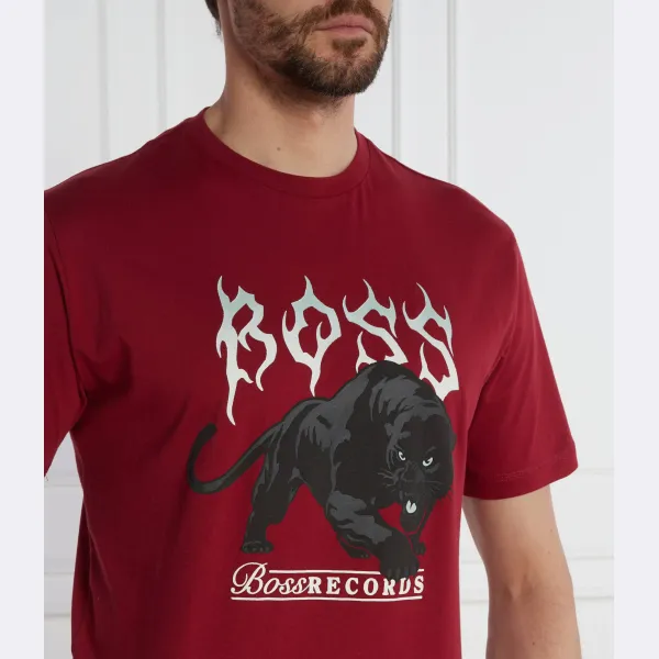 Футболка Teepantera стандартного кроя Boss, красный — фото 3