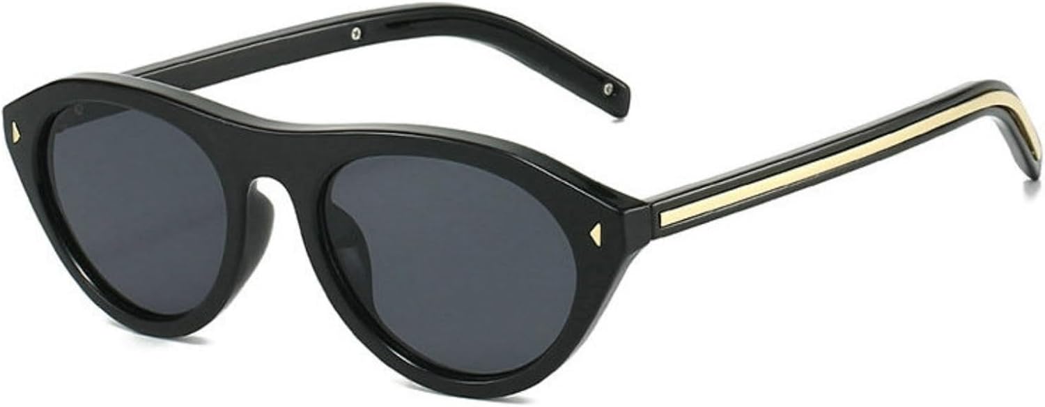 

Солнцезащитные очки Willochra Fashion Pilot Punk для женщин, модель 2025, роскошные винтажные солнцезащитные очки для женщин, овальные, для активного отдыха, с защитой от УФ-излучения UV400, C1