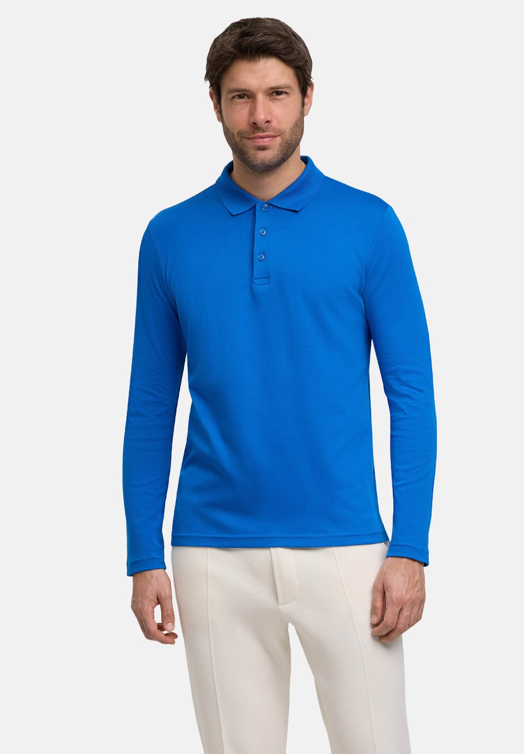 

Футболка с длинным рукавом Polo FALKE, темно-синий