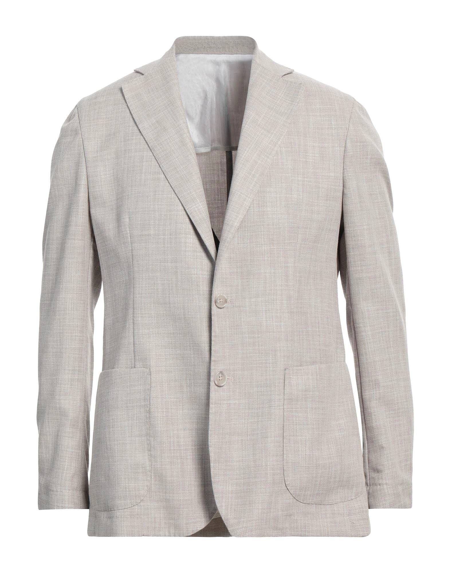 

Блейзер Barba Napoli, светло-серый