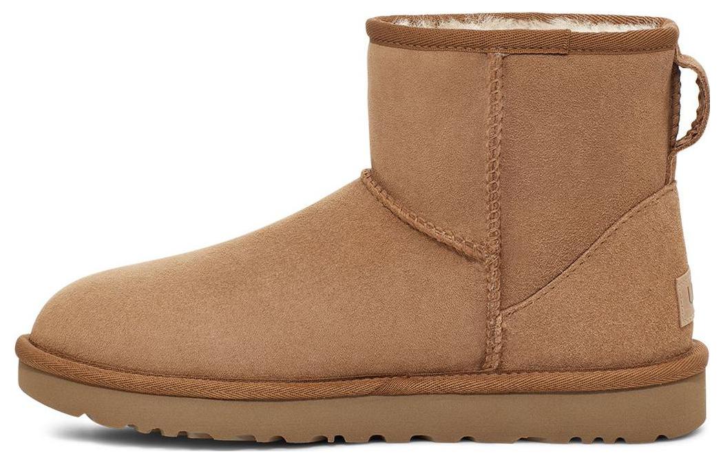 Угги (WMNS) UGG Classic Mini Regenerate Boot 'Chestnut' — фото 2