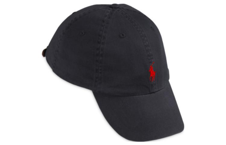 

Хлопковая бейсболка унисекс черная Polo Ralph Lauren
