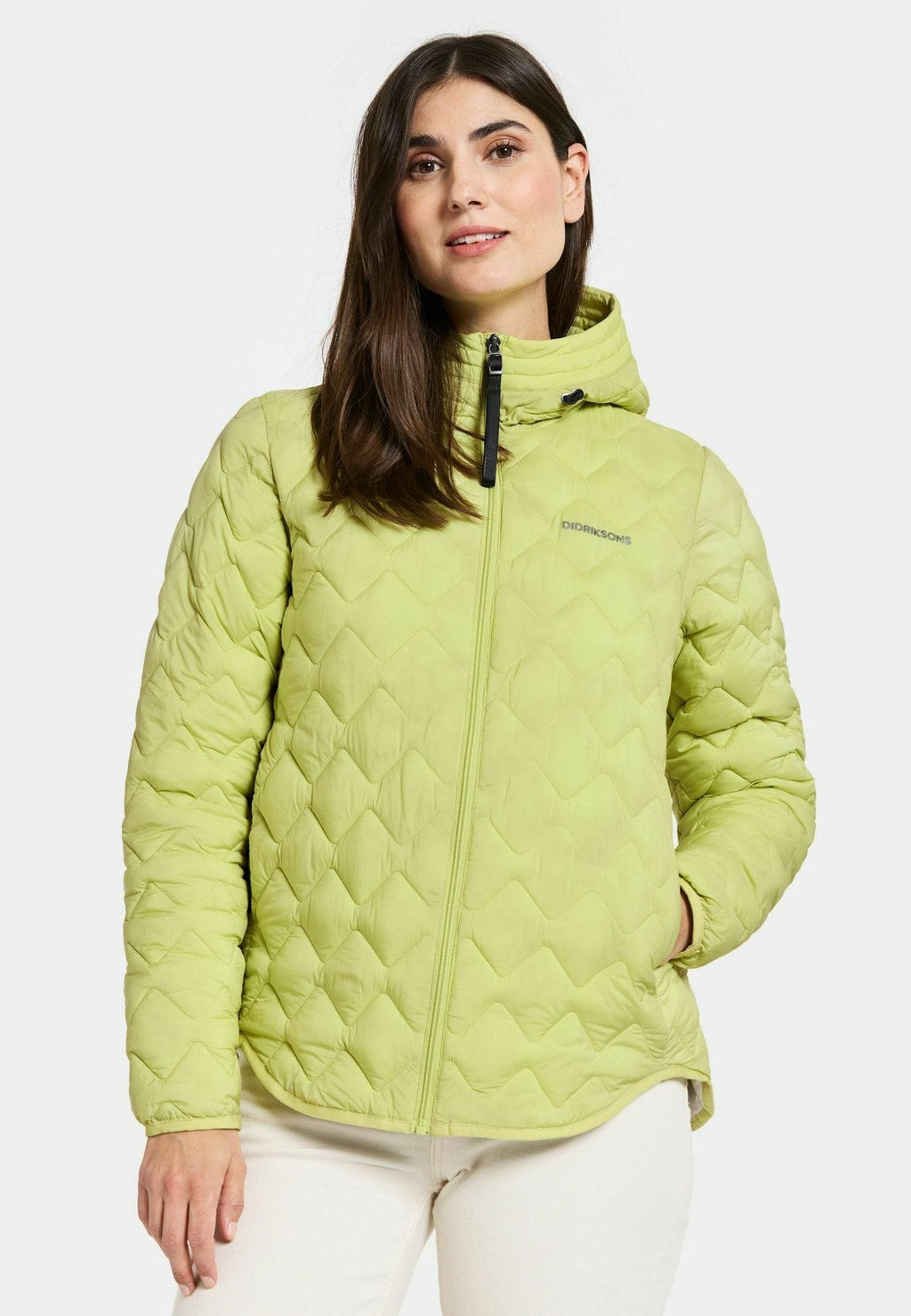 

Легкая куртка EVELYN WATER-REPELLENT Didriksons, зеленый