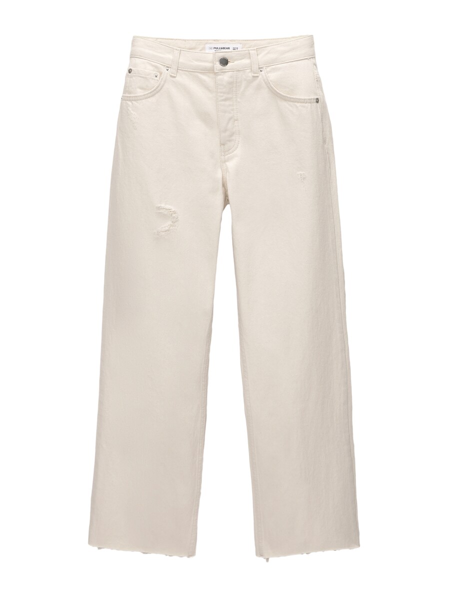 

Обычные джинсы Pull&Bear, экрю