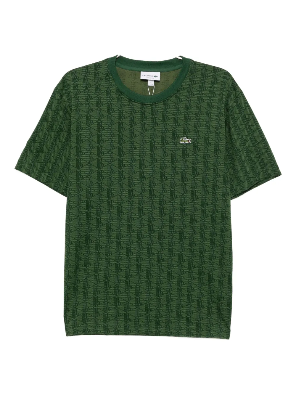 

Футболка с вышитым логотипом Lacoste, зеленый