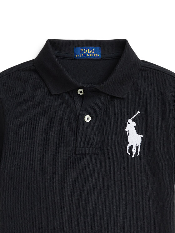 Рубашка поло стандартный крой 322703635098 Polo Ralph Lauren, черный — фото 3