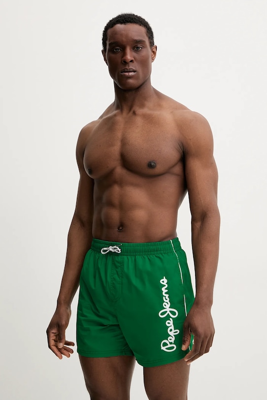 

Плавки Logo Swimshort Pepe Jeans, зеленый
