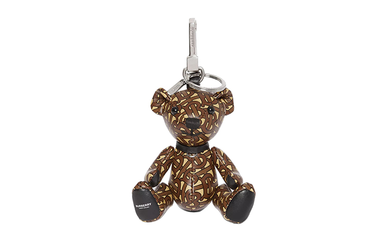 

Burberry Талисман Томас Медвежонок, Saddle Brown Silver-Tone Buckle