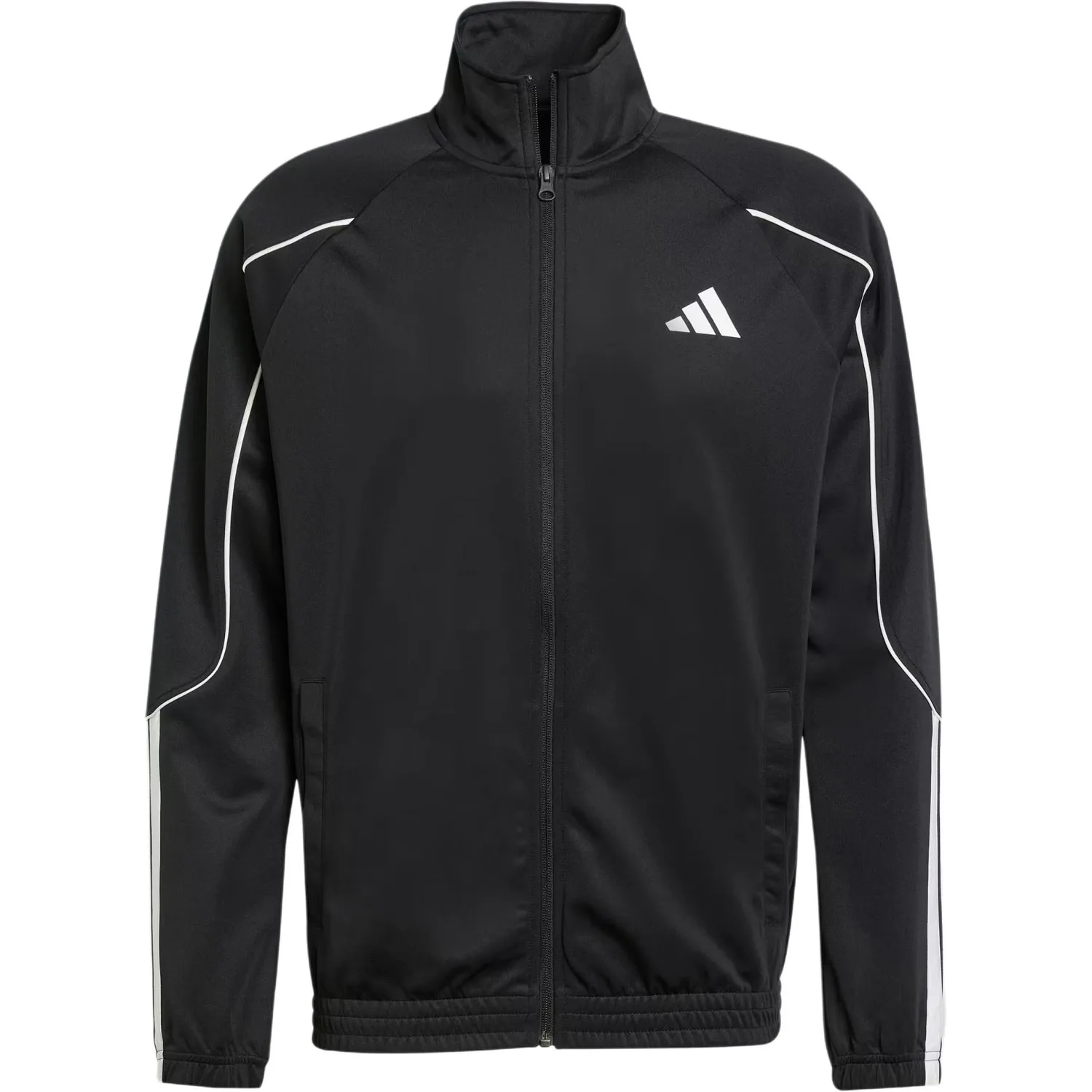 Спортивный костюм casual stadium 3 stripes мужской Adidas, Set (Black) — фото 3