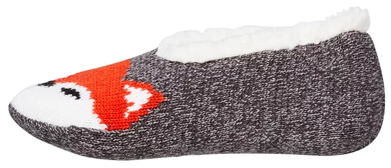 Молодежные уютные тапочки Northeast Outfitters с рисунком лисы, оранжевый — фото 3
