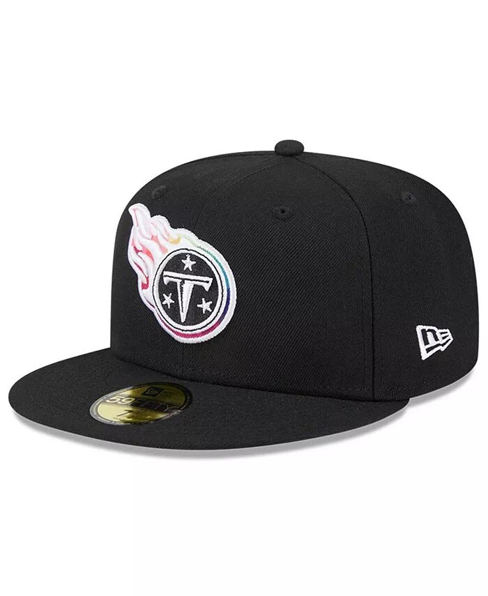 

Мужская черная кепка Tennessee Titans 2023 NFL Crucial Catch 59FIFTY Fitted New Era
