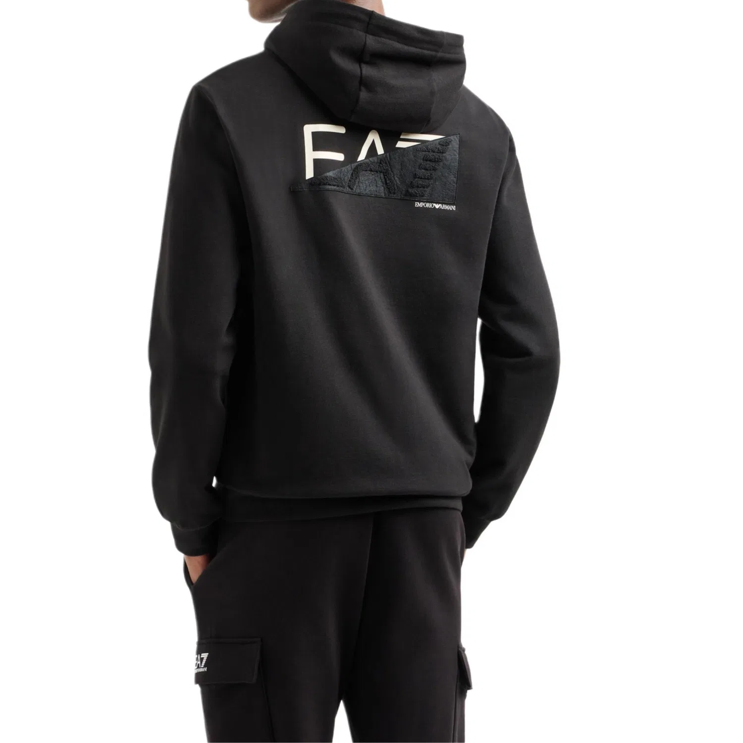 Свитшот EA7 от Emporio Armani, Black — фото 4