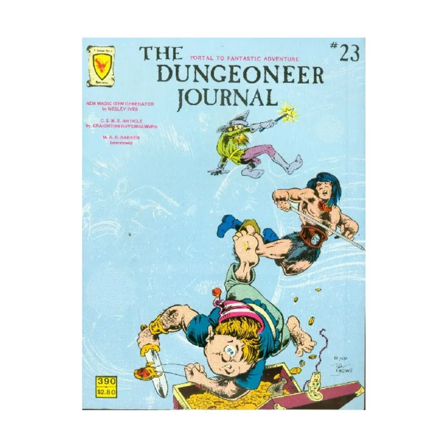 

Журнал Dungeoneer's Journal #23, Dungeoneer Magazine