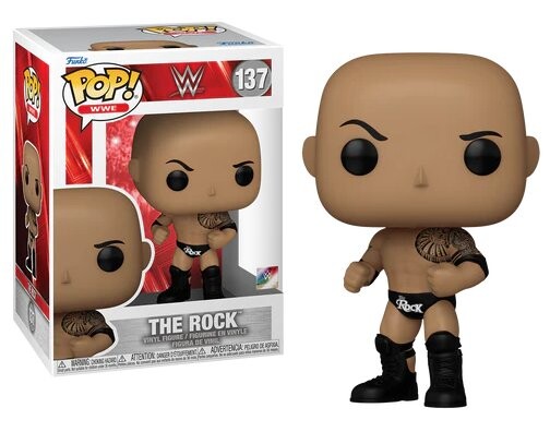 

Funko POP! WWE, коллекционная фигурка, The Rock, 137