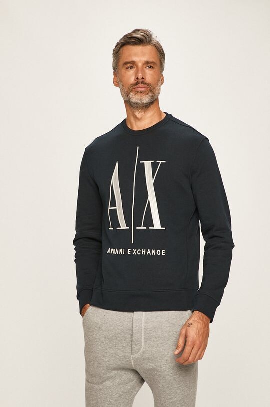 

Фуфайка Armani Exchange, темно-синий