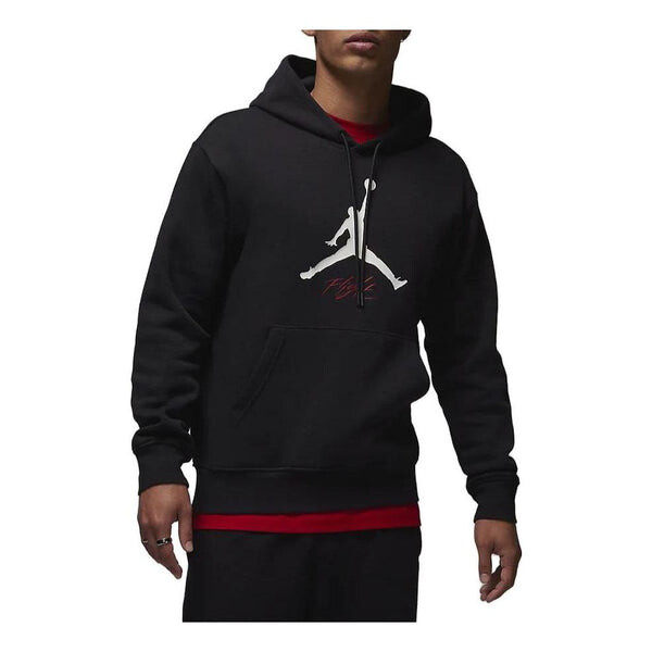 

Толстовка Air Jordan Essentials Fleece Hoodie 'Black white', белый