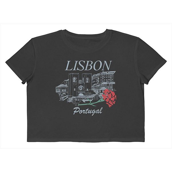 

Футболка с принтом Lisbon Portugal Flower от Grayson Threads Unbranded