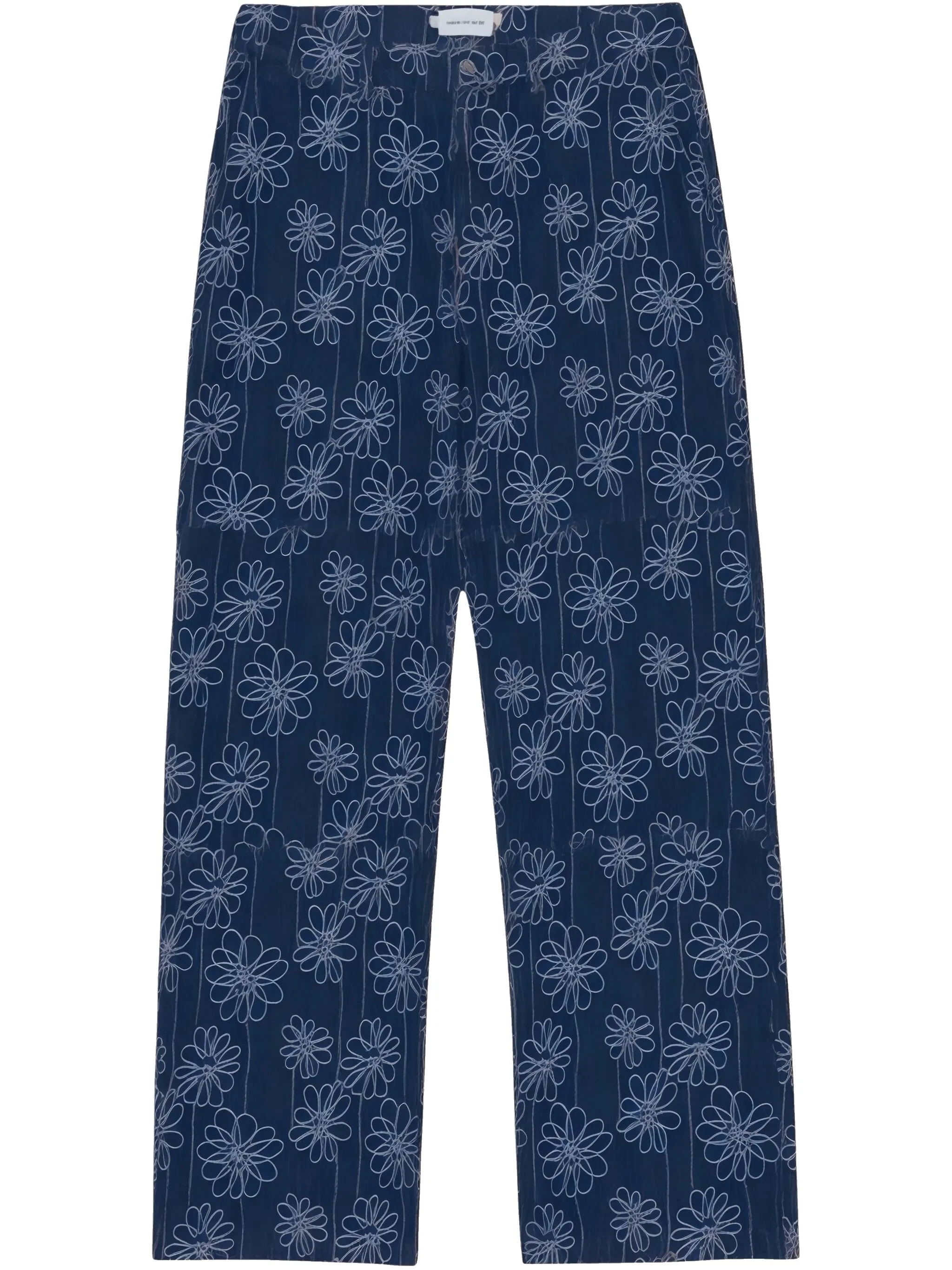 

Джинсы с цветочным узором Honor The Gift, синий