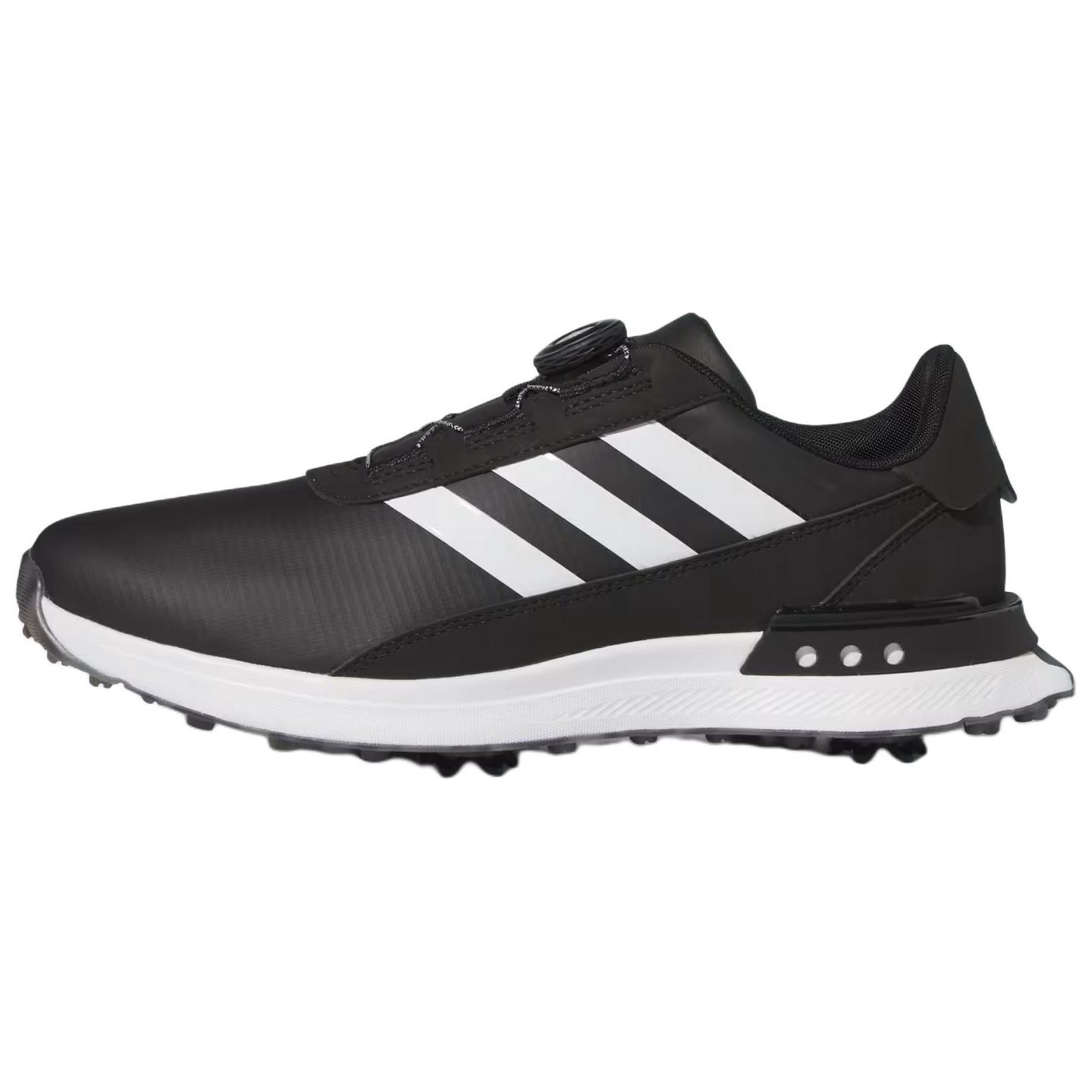 

Adidas Мужские черные нескользящие износостойкие низкие кроссовки для гольфа S2G 24